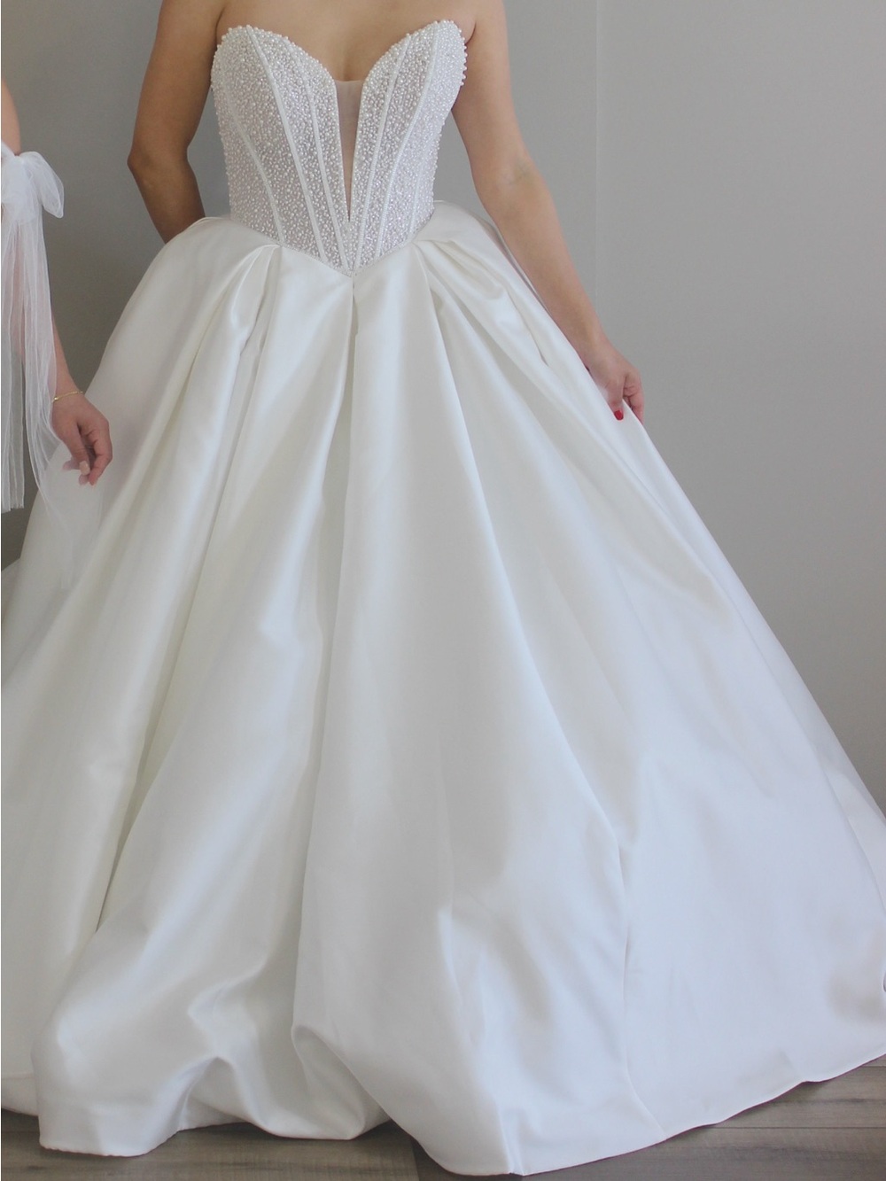 Strapless Beaded Ball Gown Wedding Dress | Maggie Sottero - Tina